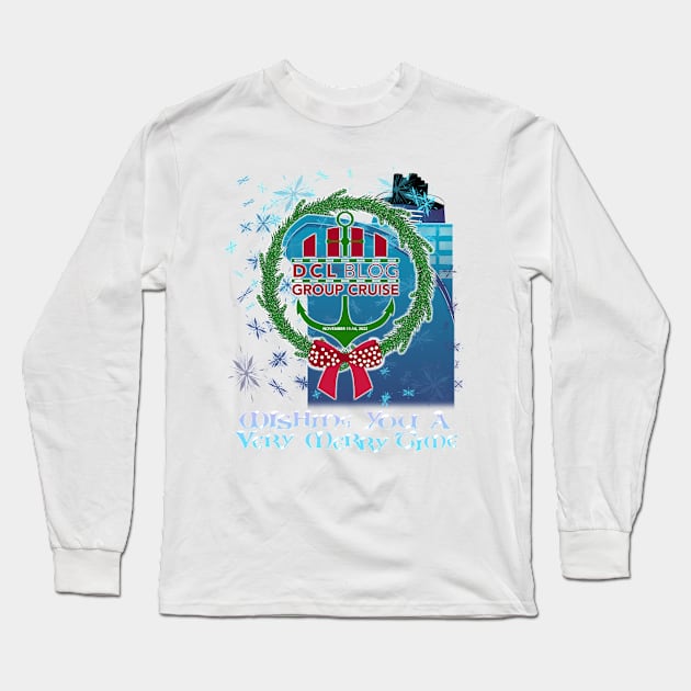 DCL Blog Group Cruise III T-Shirt Long Sleeve T-Shirt by Disney Cruise Line Blog